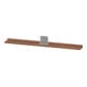 Duravit Spiegel-Ablage Sivida 105x65x3,6cm, Nussb Nat, montiert, chrom-1