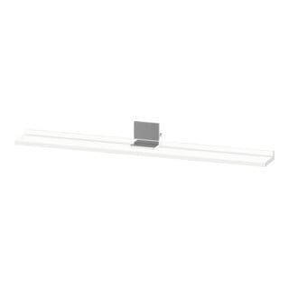Duravit Spiegel-Ablage Sivida 105x65x3,6cm, Weiß Matt, montiert, chrom