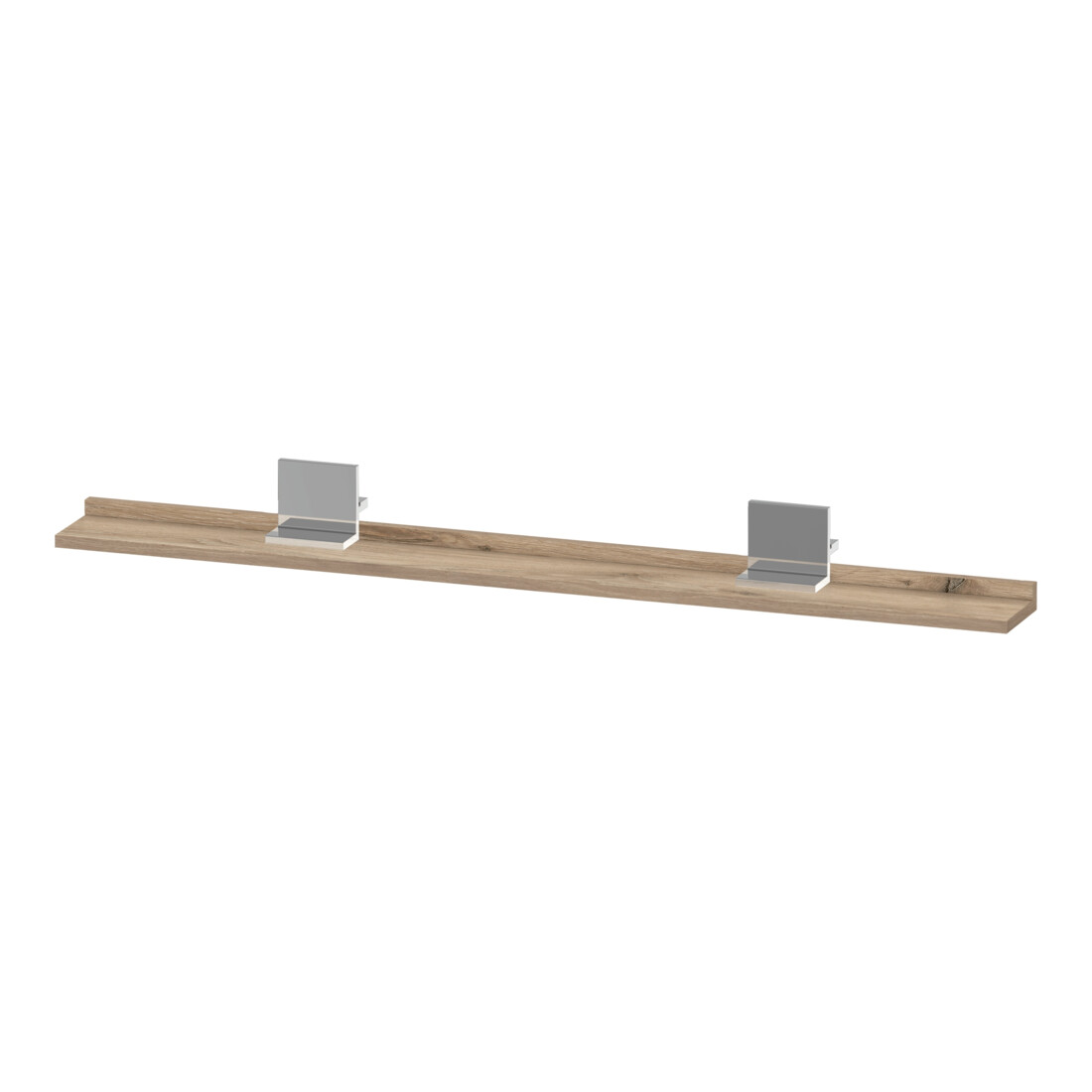 Duravit Spiegel-Ablage Sivida 125x65x3,6mm, Ei Marm, montiert, chrom