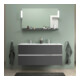 Duravit Spiegel-Ablage Sivida 125x65x3,6mm, graph ma, montiert, chrom-4