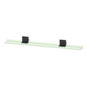 Duravit Spiegel-Ablage Sivida 125x65x3,6mm, grün ma, mont., sw