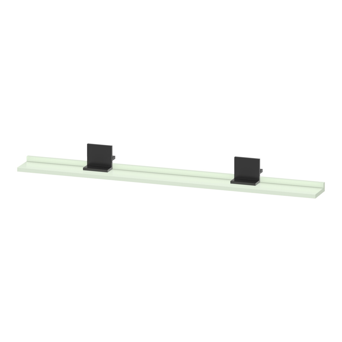 Duravit Spiegel-Ablage Sivida 125x65x3,6mm, grün ma, mont., sw