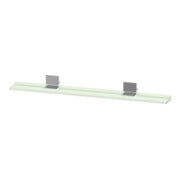 Duravit Spiegel-Ablage Sivida 125x65x3,6mm, grün Matt, montiert, chrom