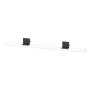 Duravit Spiegel-Ablage Sivida 125x65x3,6mm, we. ma, mont., sw