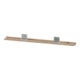 Duravit Spiegel-Ablage Sivida 133x65x3,6mm, Ei Marm, montiert, chrom-1