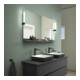 Duravit Spiegel-Ablage Sivida 133x65x3,6mm, graph ma, mont., sw