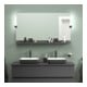 Duravit Spiegel-Ablage Sivida 133x65x3,6mm, graph ma, mont., sw