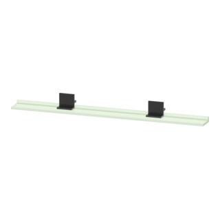 Duravit Spiegel-Ablage Sivida 133x65x3,6mm, grün ma, mont., sw