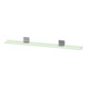 Duravit Spiegel-Ablage Sivida 133x65x3,6mm, grün Matt, montiert, chrom-1
