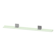 Duravit Spiegel-Ablage Sivida 133x65x3,6mm, grün Matt, montiert, chrom