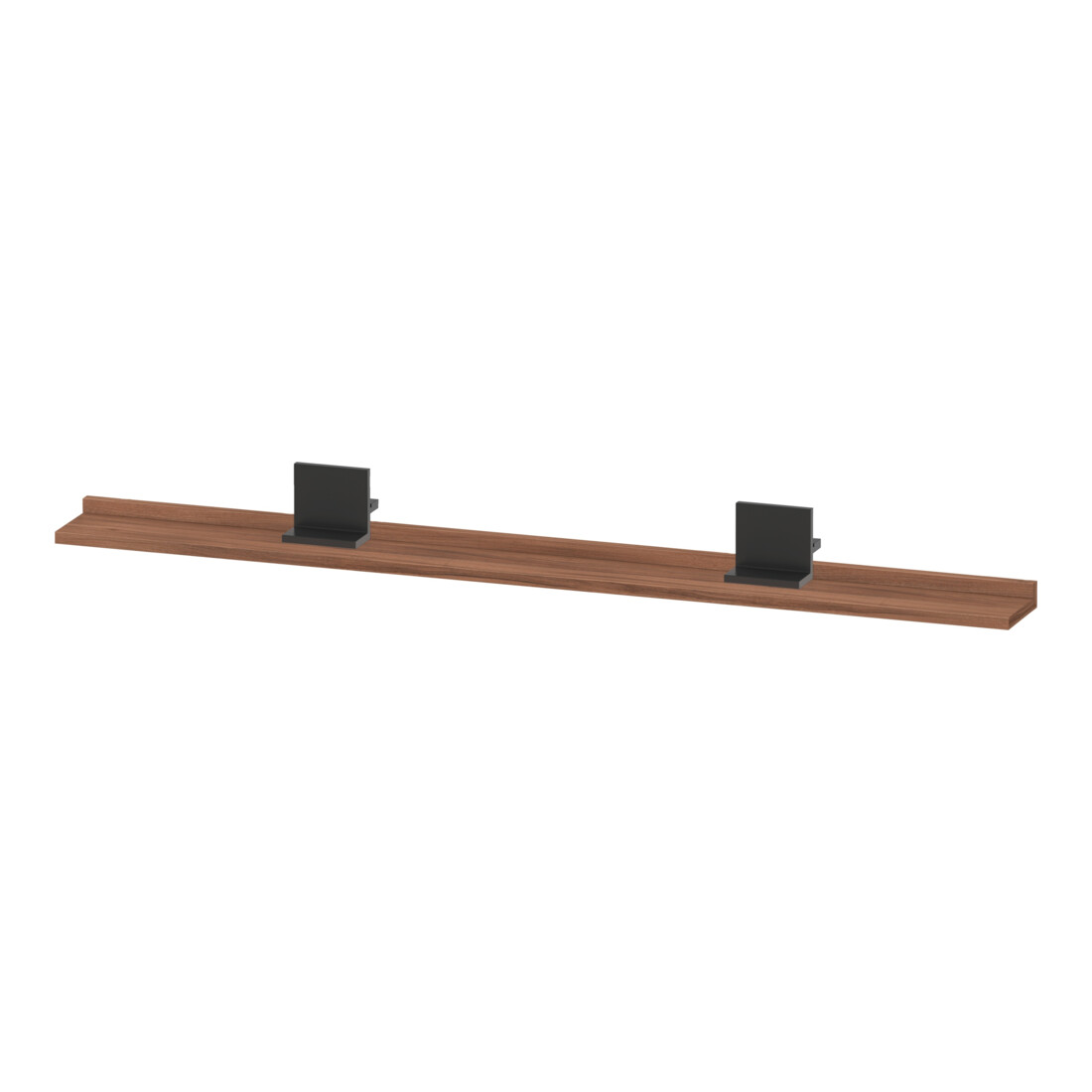Duravit Spiegel-Ablage Sivida 133x65x3,6mm, Nussb Nat, mont., sw