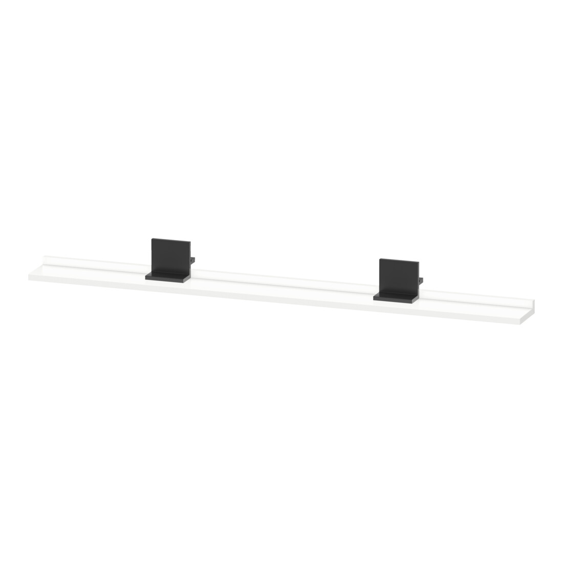 Duravit Spiegel-Ablage Sivida 133x65x3,6mm, we. ma, mont., sw