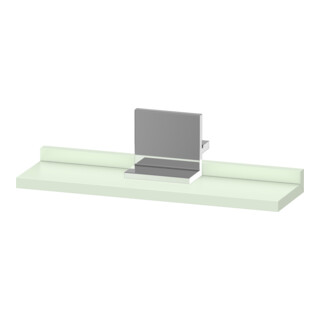 Duravit Spiegel-Ablage Sivida 45x65x3,6cm, grün Matt, montiert, chrom