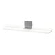Duravit Spiegel-Ablage Sivida 65x65x3,6cm, Weiß Matt, montiert, chrom-1