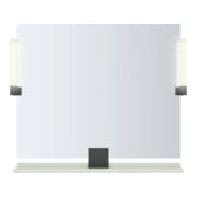 Duravit Spiegel-Ablage Sivida 85x65x3,6cm, grün ma, mont., sw-2