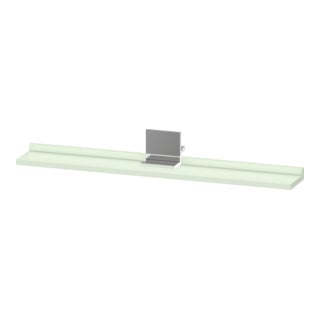 Duravit Spiegel-Ablage Sivida 85x65x3,6cm, grün Matt, montiert, chrom