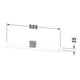 Duravit Spiegel-Ablage Sivida 85x65x3,6cm, we. hgl, montiert, chrom-3