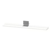 Duravit Spiegel-Ablage Sivida 85x65x3,6cm, Weiß Matt, montiert, chrom