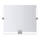 Duravit Spiegel-Ablage Sivida 85x65x3,6cm, Weiß Matt, montiert, chrom-5
