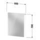 Duravit Spiegelschrank 220-240V Ketho.2 60x70cm, Tür R, WBL EEK C, 1Tür TA, LKZ1