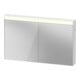 Duravit Spiegelschrank Better Version 121x76x14,8cm, 19 Watt, 2 Türen, LED-1