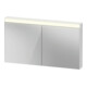 Duravit Spiegelschrank Better Version 131x76x14,8cm, 20 Watt, 2 Türen, LED-1
