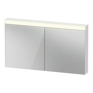 Duravit Spiegelschrank Better Version 131x76x14,8cm, 20 Watt, 2 Türen, LED