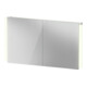 Duravit Spiegelschrank Ketho.2 LED, we, 120x15,7x70cm, m Waschp.-Bel.-1