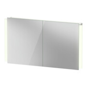Duravit Spiegelschrank Ketho.2 LED, we, 120x15,7x70cm, o. Waschp.-Bel.
