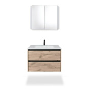 Duravit Spiegelschrank Ketho.2 LED, we, 80x15,7x70cm, m Waschp.-Bel.