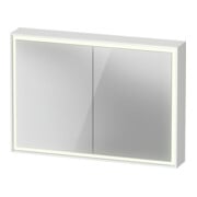 Duravit Spiegelschrank L-Cube 100x70x15,5cm, we. ma, m Waschp.-Bel.