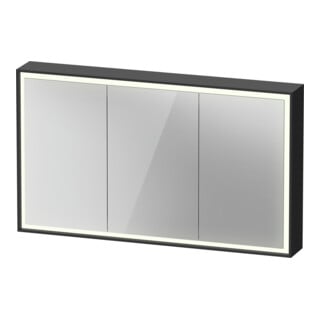 Duravit Spiegelschrank L-Cube 120x70x15,5cm, graph matt, rechts//links