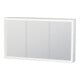 Duravit Spiegelschrank L-Cube 120x70x15,5cm, we. ma, Türanschl. re/li-1
