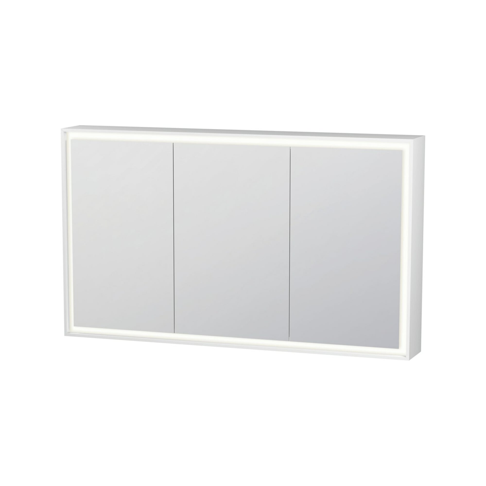 Duravit Spiegelschrank L-Cube 120x70x15,5cm, we. ma, Türanschl. re/li
