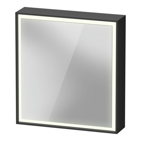 Duravit Spiegelschrank L-Cube 65x15,5x70cm, LED, w, An li, graph ma