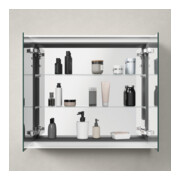 Duravit Spiegelschrank L-Cube 80x70x15,5cm, graph ma, m Waschp.-Bel.-4