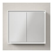 Duravit Spiegelschrank L-Cube 80x70x15,5cm, graph ma, Türanschl. re/li-4