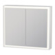 Duravit Spiegelschrank L-Cube 80x70x15,5cm, we. ma, Türanschl. re/li-1