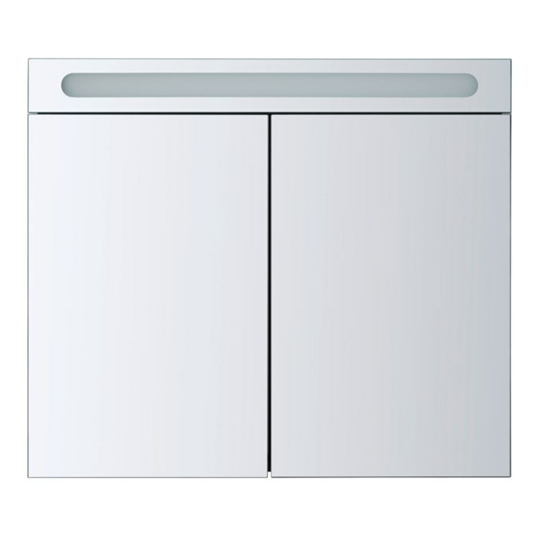 Duravit Spiegelschrank No. 1 80x70x14,8cm, 9 W, LED, weiß
