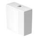 Duravit Spülkasten DuraStyle 39x17cm, 6/3 l, Anschl. unt links, weiß-1