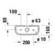 Duravit Spülkasten Happy D.2 39,5x16cm, 6/3 l, Anschl re o. li, weiß-5