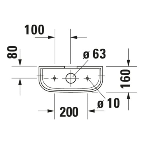 Duravit Spülkasten Happy D.2 39,5x16cm, 6/3 l, Anschl re o. li, weiß