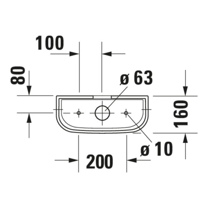 Duravit Spülkasten Happy D.2 39,5x16cm, 6/3 l, Anschl re o. li, weiß