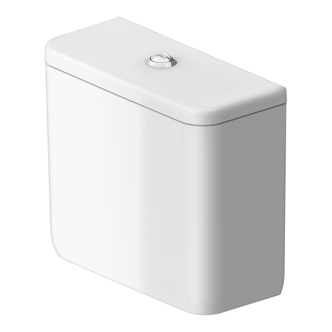 Duravit Spülkasten Qatego 40x18cm, 4,5/3 l, Anschl. unt li, we hgl