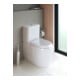 Duravit Spülkasten Qatego 40x18cm, 6/3 l, Anschl. unt li, we hgl