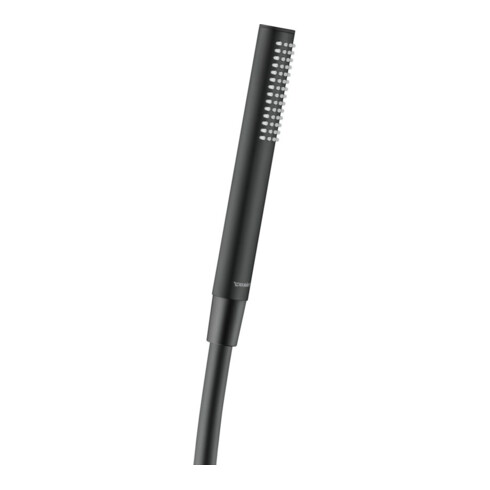 Duravit Stabbrause 187mm, Anschl.-G. G 1/2, rd, sw matt