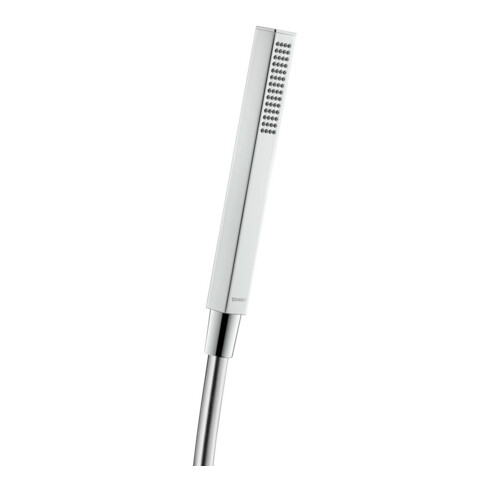 Duravit Stabbrause 212mm, Anschl.-G. G 1/2, eckig, chrom