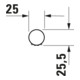 Duravit Stabbrause MinusFlow 187mm, Anschl.-G. G 1/2, rd, ES geb.-5