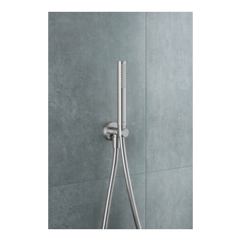 Duravit Stabbrause MinusFlow 187mm, Anschl.-G. G 1/2, rd, ES geb.