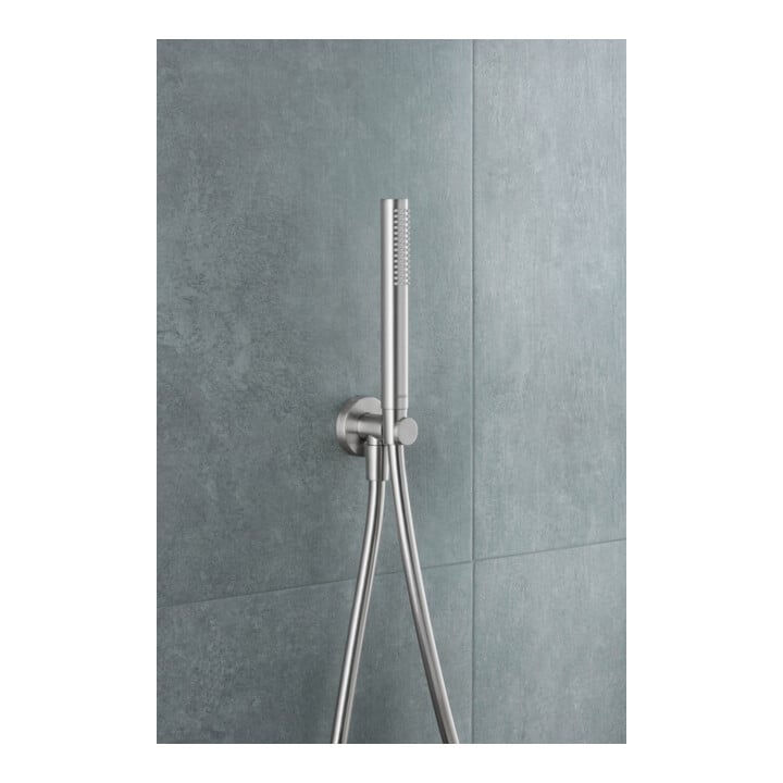 Duravit Stabbrause MinusFlow 187mm, Anschl.-G. G 1/2, rd, ES geb.